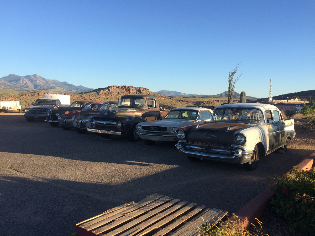 Some Classic cars in Kingman