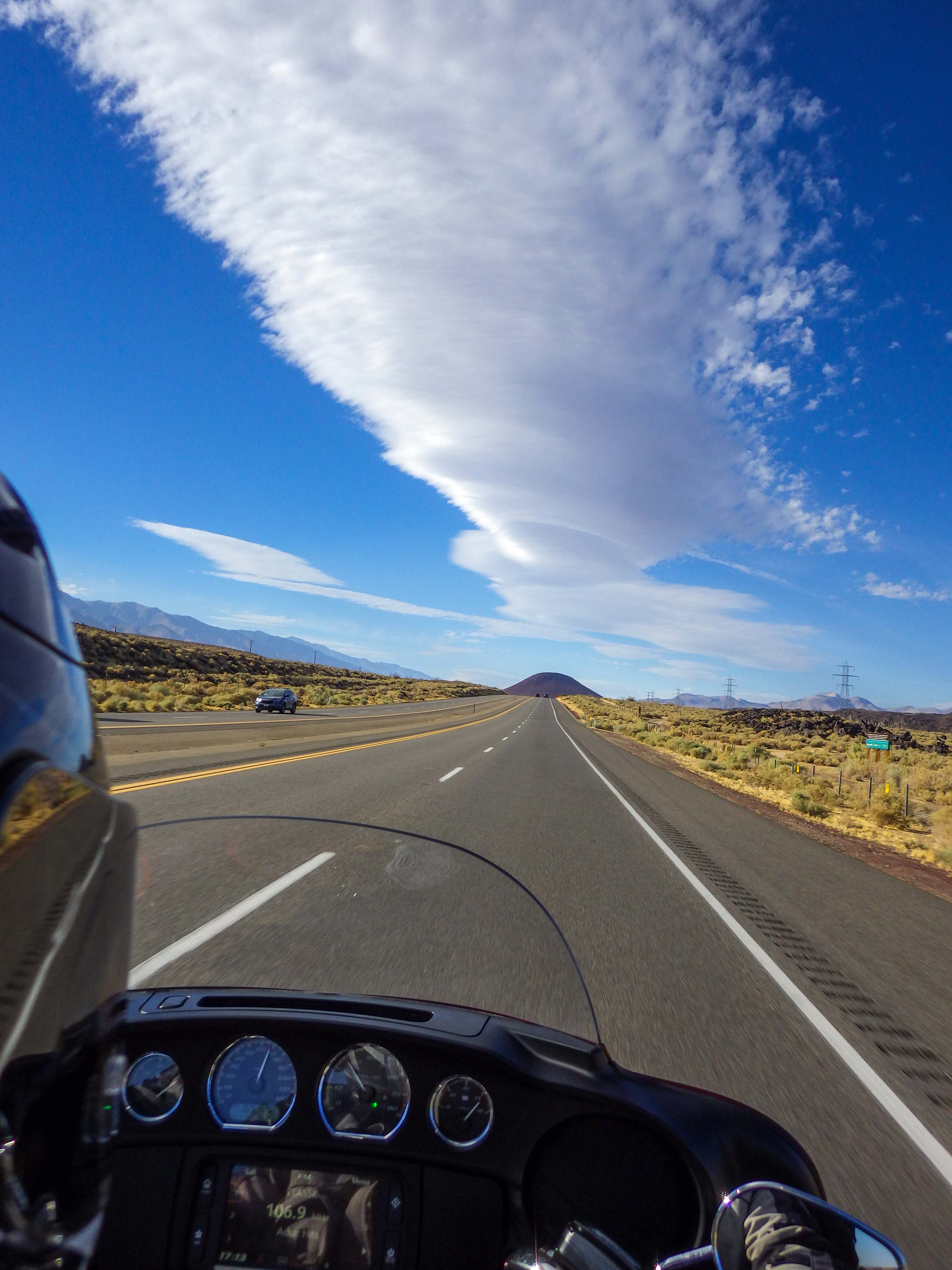 Crazy cloud and bizarre geology