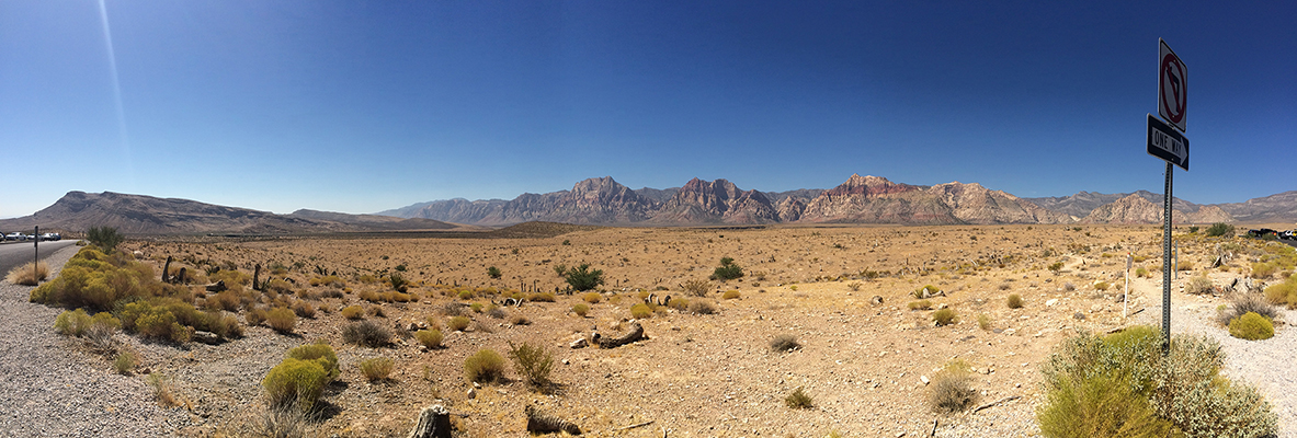 near Red Rock